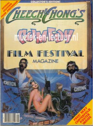 Cheech and Chong's comedy Film festival magazine 1982